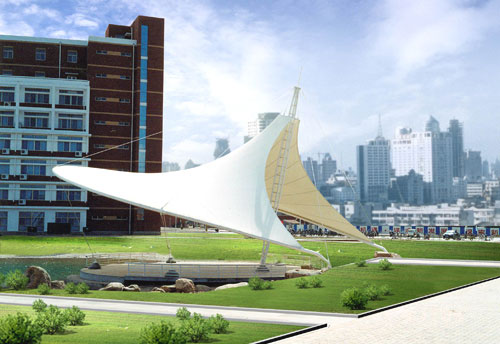 工業(yè)區(qū)膜結(jié)構(gòu)